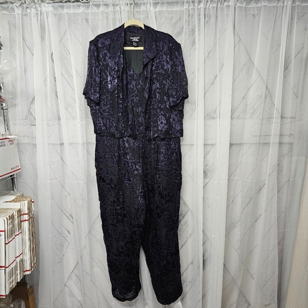 Elegant Purple Jumpsuit